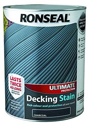 Ronseal Ultimate Protection Decking Stain Charcoal 5L