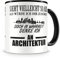 Samunshi® Ich denke an Architektur Tasse Kaffeetasse Teetasse Kaffeepott Kaffeebecher Becher