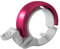 Knog Oi Classic Groß Fahrrad Klingel 23,8-31,8 mm Bike Bell Glocke Design Slim MTB Laut Ringförmig, KNCL, Farbe Weiß Pink