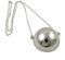 The Mexican Collection Ball Bead Circle 925 Sterling Silver Chain Necklace