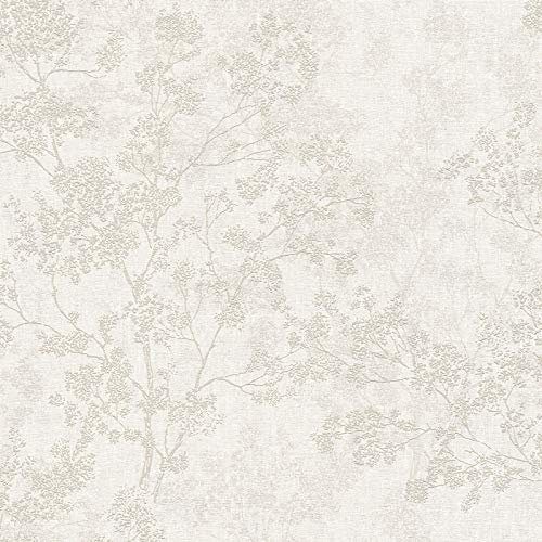 Vliestapete 373972 37397-2 A.S. Création New Walls | Beige/Crème Grau | Rolle (10,05 x 0,53 m) = 5,33 m²