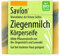 Savion Ziegenmilch Körperseife, Palmölfrei, Plastikfrei, Tierversuchsfrei, 80g