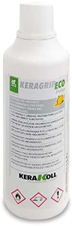 Kerakoll KERAGRIP ECO PULEP 1LT, Promotore di adesione certificato, ecocompatibile, all’acqua per supporti compatti e inassorbenti, ideale nel
