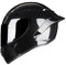 Woljay Vollgesicht Integralhelm Motorradhelm Unisex-Adult Offroad Moto Street Bike ATV Helme Glas Schwarz DOT Approved (Smoke,XL)