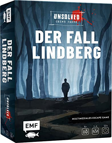 Krimi-Spielebox: Unsolved Crime Cases – Der Fall Lindberg: Multimediales Escape Game mit echten Beweismitteln wie Indizienbrett, Verdächtigenfotos, Zeugenbefragungen und mehr: Für 1–4 Spieler*innen