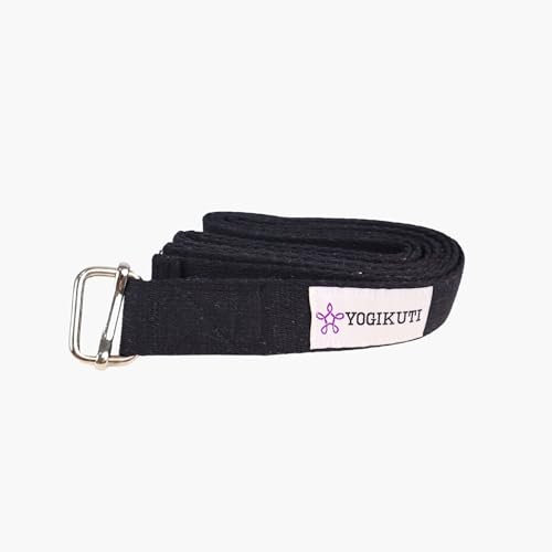 Yoga-Gurt, 3 m, Schwarz