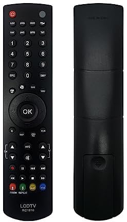 *NEW* RC1910 Remote Control For Toshiba LCD TVs 32DV502B, 22D1334B, 22D1333B UK