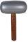 MagiDeal Mazos inflables, mazo Inflable, Juguete Interactivo para niños, mazo de Globo de para Fiesta temática, cumpleaños, Festival, telón de