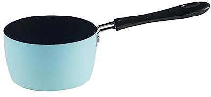 Ioensy - Cacerola para leche, olla pequeña, multifuncional, olla para cocina de inducción de camping, cocina de cocina, azul