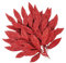 Yardenfun 10st Plektren Mit Glitzernden Blättern Weihnachten Verlässt Zweige Blumenstrauß Stiele Glitzer Weihnachtsblätter-Picks Blumenstiel Zum Baumschmuck Plastik Künstliches Blatt Herbst