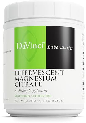 DaVinci Labs Effervescent Magnesium Citrate, 18.22 Oz