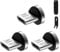 AXFEE 3 Pezzi Connettori Magnetici, per 12W Cavo Magnetico, Trasferimento Dati a Ricarica Rapida Micro USB, per Rotondo 1 Pin Cavo di Magnetica, Compatibile con Micro USB(Senza Cavi Magnetici)