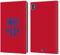 Head Case Designs Offizielle FC Barcelona Rot Wappen Muster Leder Brieftaschen Handyhülle Hülle Huelle kompatibel mit Apple iPad Pro 11 M4 2024