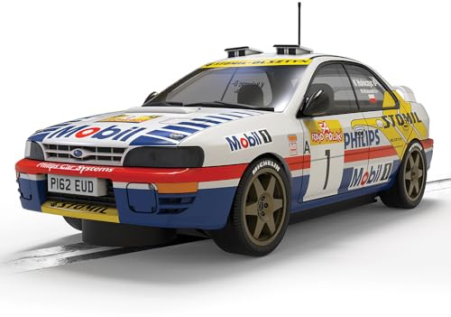 Scalextric C4507 Subaru Impreza WRX – 1997 ERC Champion Cars – Straße und Rallye für Kinder ab 3 Jahren