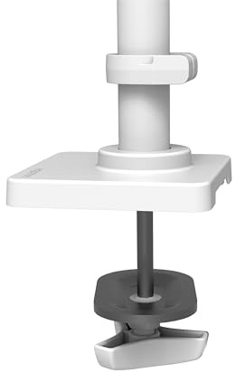 Ergotron – LX Pro Standard Base with Grommet Mount Conversion Kit – Add-on for LX Pro Wall Monitor Arms, White