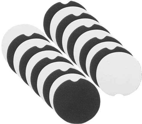 MAGICLULU 20pièces sous-Verres Vierges à Sublimation Thermique pour Loisirs Créatifs Et Boissons