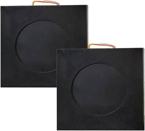 Almohadillas estabilizadoras con asas, solución de nivelación apilable y duradera para remolques y caravanas
