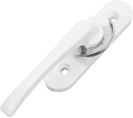 Gatuida Fenstersicherung für Schiebefenster Robustes Flügelschloss für Zweiflügelige Einfache Montage für und Privatsphäre Zuhause