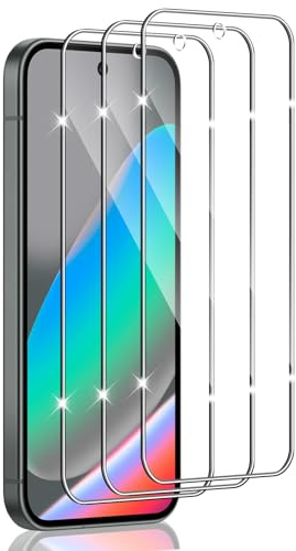 Hengnewro für Google Pixel 10/ Pixel 10 Pro für Panzerglas, 3 Stück | HD mit Schutzfolie Panzer Schutz Glas, 9H Härte Hartglas Anti-Kratzen Folie Displayschutz