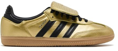 adidas Women's Samba LT Shoes, Gold Metallic/Core Black/Gum, 4 UK