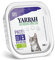 Yarrah Pate Huhn Truthahn Aloe Vera 100g Bio Katzenfutter, 16er Pack (16 x 100g)