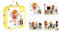 Janod J02871 - Koffer 4 Puzzle, Mila, Die Fee