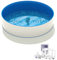 Pool-Set BASIS Ø 5,00 x 1,20 m rund - 0,6mm Stahl, 0,6mm Folie mit Einhängebiese