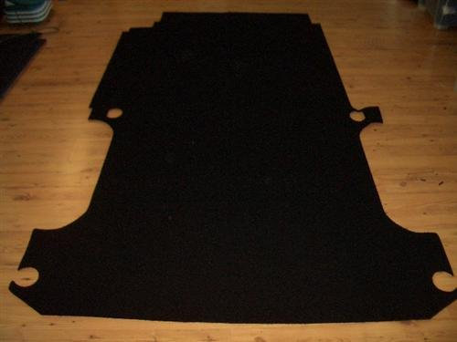 Laderaummatte Teppich passend für Mercedes Vito Bj.03-14 W639 Transporter/Kastenwagen mit Trennwand zum Fahrerhaus Langer Radstand (4993mm Aussenlänge) (Nicht extra lang) DSX474