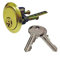 Yale YES-RC-PB Essentials Ersatz-Felgenzylinder, poliertes Messing-Finish