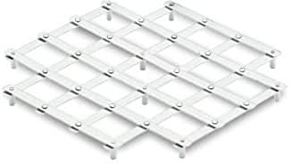 LACOR 63008 Untersatz 23 x 23 cm | Aus lebensmittelechtem Edelstahl gefertigt; hohe Korrosionsbeständigkeit und Haltbarkeit im täglichen Gebrauch