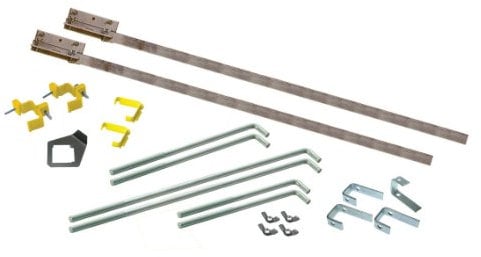Faithfull FAIPROEXT 2M Bricklayers Building Profiles Kit with Fittings