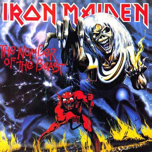 THE NUMBER OF THE BEAST VINYL LP[EMC3400]1982 IRON MAIDEN
