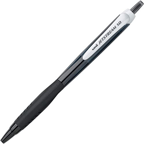 Uni-Ball SXN150Z Jetstream Sport Kugelschreiber, Schwarz / Weiß, 12 Stück