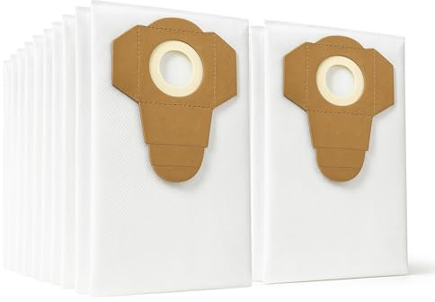 Microsafe® 20 Microvlies Schmutzfangsäcke kompatibel mit Einhell TH-VC 1930 SA, TE-VC 2230 SA u. a. Mehrzwecksauger von Einhell & Parkside – Profi-Staubsaugerbeutel für Nass-/Trockensauger