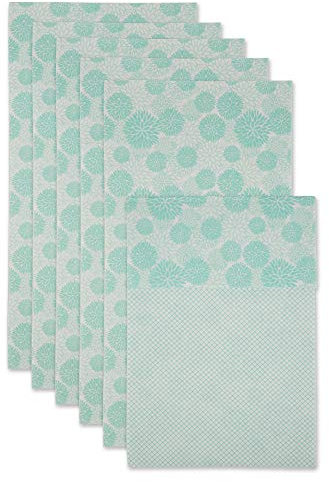 DII Non-Adhesive, Cut to Fit, Other, Aqua Dahlia, 12x24