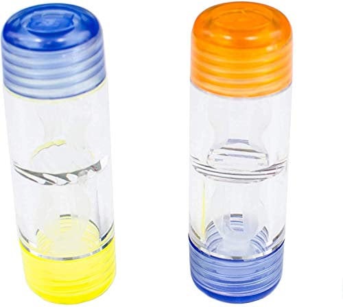 SPORTS WORLD VISION 10 Stück Kontaktlinsenbehälter für Harte Linsen/Rigid Gas Permeable RGP-Kontaktlinsen Großpackung