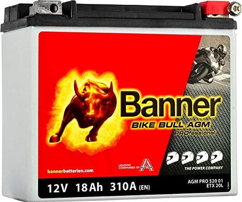 Banner AGM Pro 520 01 Akku Moto Bike Bull