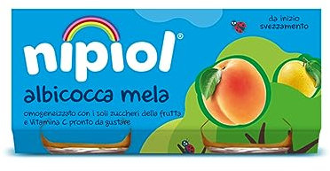 Nipiol Omogeneizzato Albicocca - Mela 24x80g