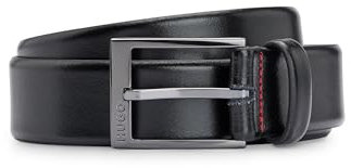 HUGO Herren Garney_sz35 G rtel, Schwarz001, 95 EU