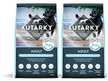 Autarky White Fish & Potato Dog Food 24Kg (2 x 12Kg Bags)