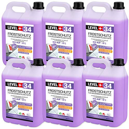 30 L Frostschutz für Bauzementklebstoffe, Zementkleber Fliesenkleber für thermische Isolierklebstoffe RM34