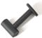 Milano Modern Electric Dual Fuel Heated Towel Rail Radiator Element Cable Cover - Anthracite
