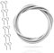 G4GADGET 2M Net Curtain Wire with 6 Hooks & 6 Eyes – Strong & Flexible Curtain Wire Kit for Net Curtains, Windows, Wardrobes, Doorways & Home Décor – Easy Installation & Secure Fit