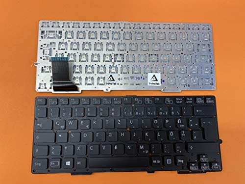 T-ProTek DEUTSCHE - Tastatur schwarz für Sony VAIO, SVS13A1T9E, SVS13A1U9E