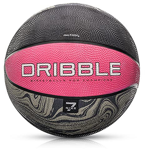 meteor® Dribble Kinder Mini Basketball Größe #7 ideal auf die Jugend Basketball für Ausbildung weicher Basketball mit griffiger Oberfläche