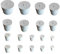 HeyWin Rubber Bungs,8mm to 37mm,18Pack,a Selection of Rubber Bungs Stoppers from Size #000 to #7,Used for Sealing Balloon Bottles,Water Tank Etc