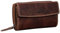 STILORD 'Alea' Leder Geldbörse Damen Groß RFID Schutz Vintage Frauen Portemonnaie Geldbeutel NFC Portmonee mit Reißverschluss in Geschenkbox, Farbe:Salerno - braun