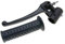 2EXTREME Bremsarmatur links mit Bremshebel und Griffgummi kompatibel mit Piaggio Zip 50 SSL1T 2T AC 92-94