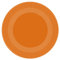 Amscan 9915400-204-66 - Orange Eco-Friendly Recyclable Paper Party Plates - 8 Pack