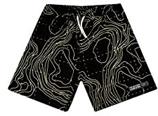 Tealer Unisex Short Map Cargos, Noir, M